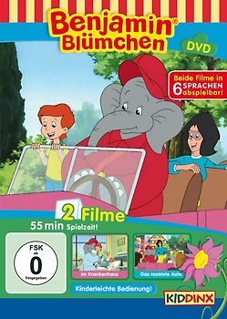 Benjamin Blümchen: im Krankenhaus/Das rosarote Auto DVD
