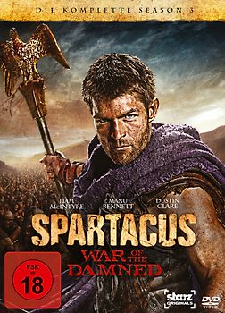Spartacus: War of the Damned - Die komplette Season 3 [Uncut, 4 DVDs] DVD