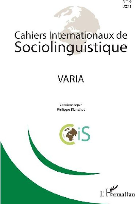 Cahiers internationaux de sociolinguistique