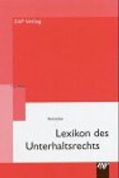 Lexikon des Unterhaltsrechts