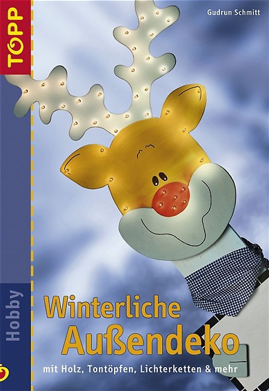 Winterliche Aussendekoration