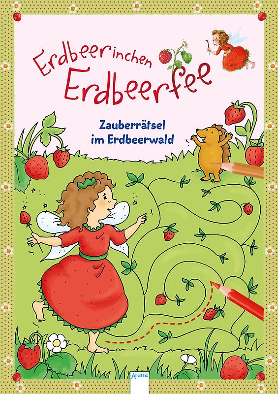 Erdbeerinchen Erdbeerfee. Zauberrätsel im Erdbeerwald