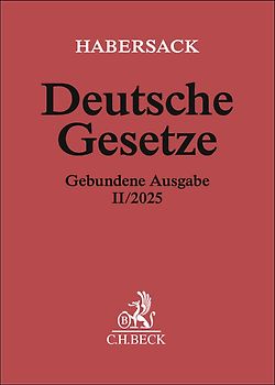 Deutsche Gesetze Gebundene Ausgabe II/2025