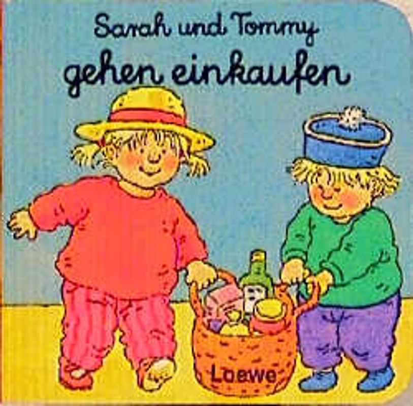 Sarah und Tommy gehen einkaufen