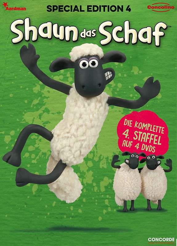 Shaun das Schaf - Special Edition 4 (4 Discs) DVD