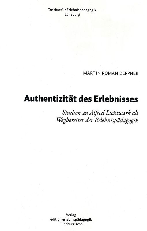 Authentizität des Erlebnisses