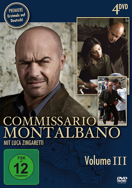 Commissario Montalbano - Volume III [4 DVDs] - Andrea Camilleri DVD