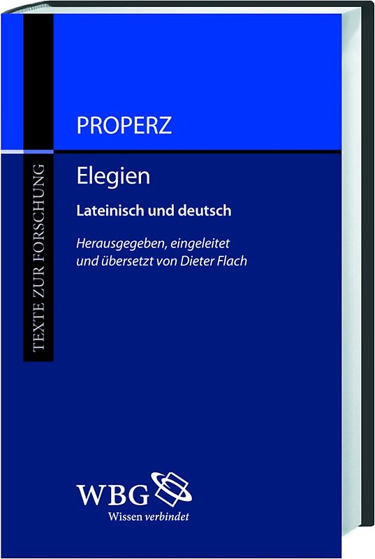 Properz, Elegien