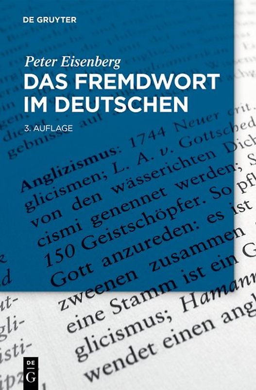 Das Fremdwort im Deutschen