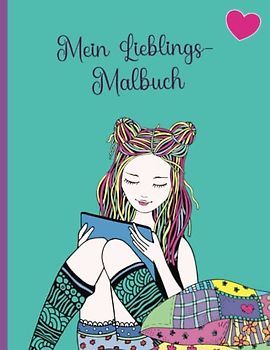Malbuch für Mädchen ab 10 Jahren - Schönes Ausmalbuch im Zentangle und Mandala Stil mit coolen Mode Girls und Fashion Elementen: 25 tolle Bilder zum ... Tolles Geschenk für Kinder ab 10 und Teenager