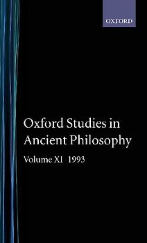 Oxford Studies in Ancient Philosophy