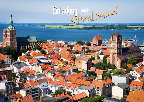 Einladung nach Stralsund (Posterbuch DIN A2 quer)