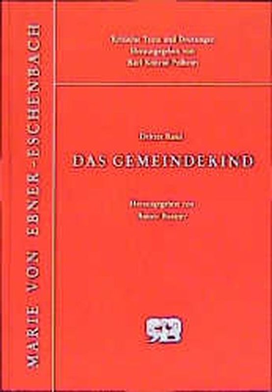 Kritische Texte und Deutungen / Das Gemeindekind