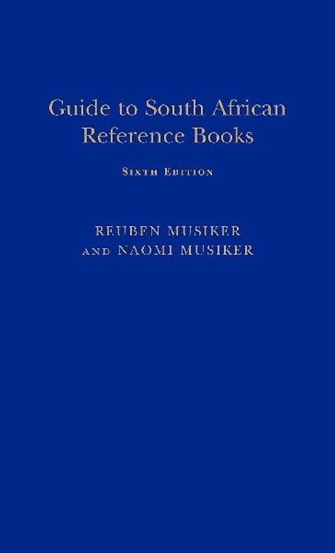 Guide to South African Reference B