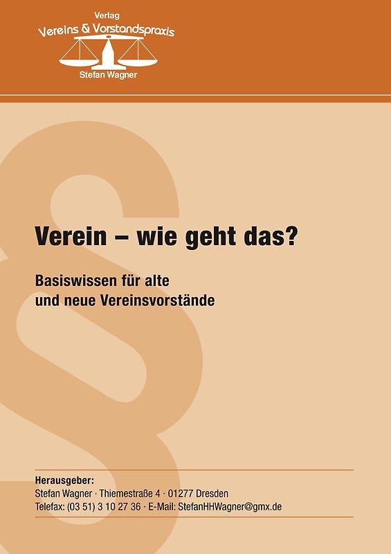 Verein - wie geht das ?