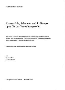 Klausurfälle, Schemata und Prüfungstipps für das Verwaltungsrecht
