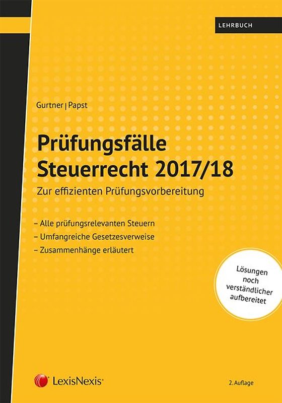 Prüfungsfälle Steuerrecht 2017/18