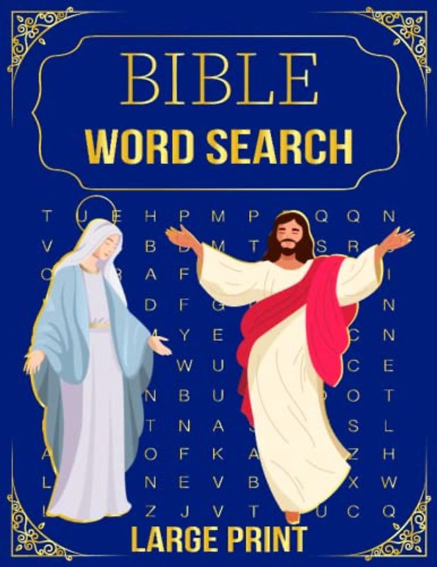 Powerful Bible Verses Word Search For Adults: 100 Brain Games Word Search Puzzles For Seniors Biblical Themes | Stress Relieving Words Of Jesus To Enjoy