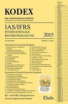 KODEX Internationale Rechnungslegung IAS/IFRS 2015