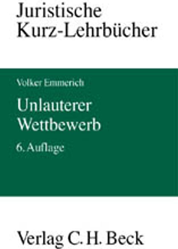 Unlauterer Wettbewerb
