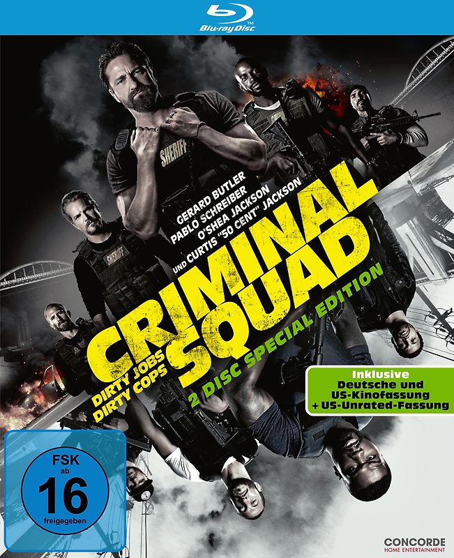 Criminal Squad Blu-ray Disc