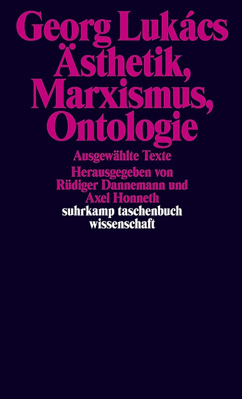 Ästhetik, Marxismus, Ontologie