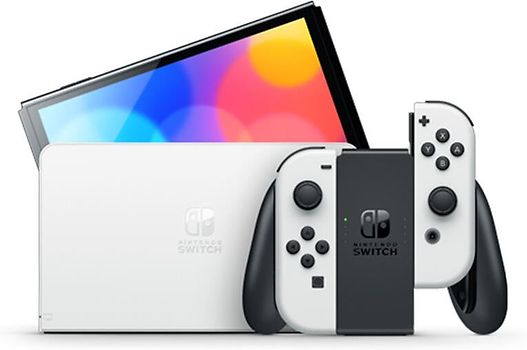 Nintendo Switch OLED 64 Go [incl. une manette blanc et blanc] blanc