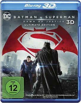 Batman v Superman: Dawn of Justice [Ultimate Edition, 3 Discs] Blu-ray Disc