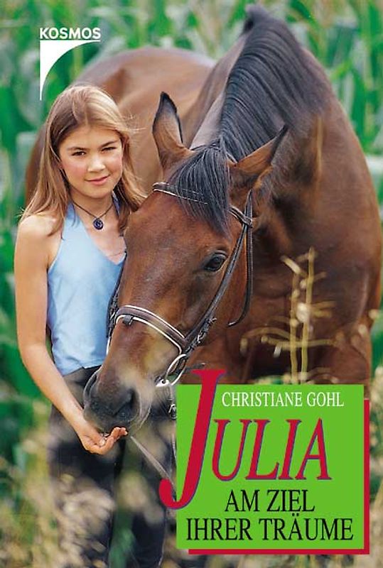 Julia am Ziel ihrer Träume