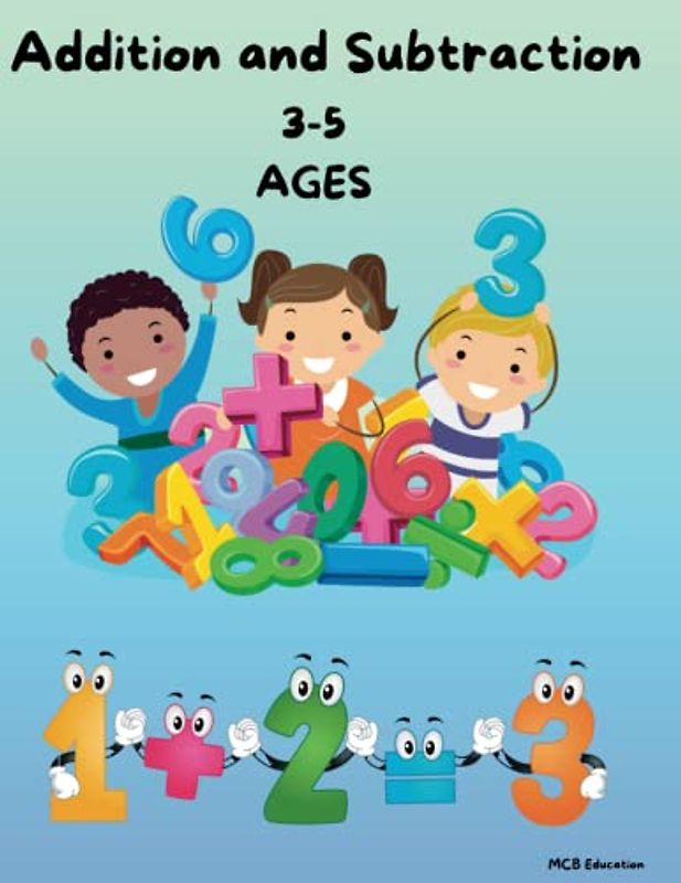 Picture math Addition and Subtraction: 3-5 ages math workbook - preschool&kindergarten workbook