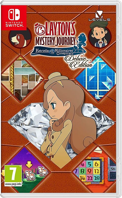 Layton`s Mystery Journey: Katrielle und die Verschwörung der Millionäre – Deluxe [EU Import] Nintendo Switch