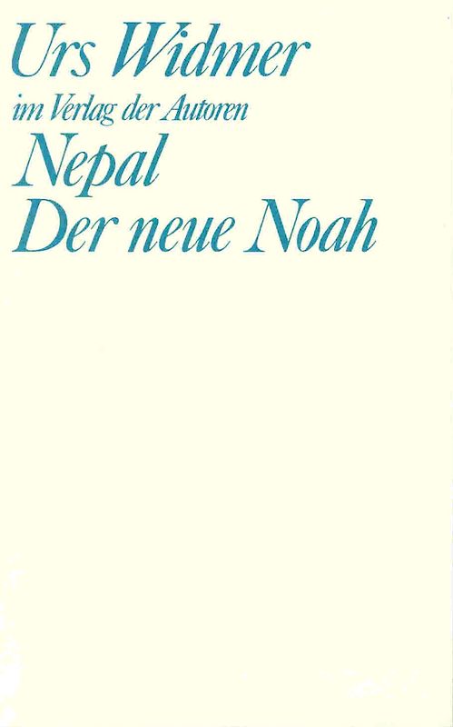 Nepal. Der neue Noah