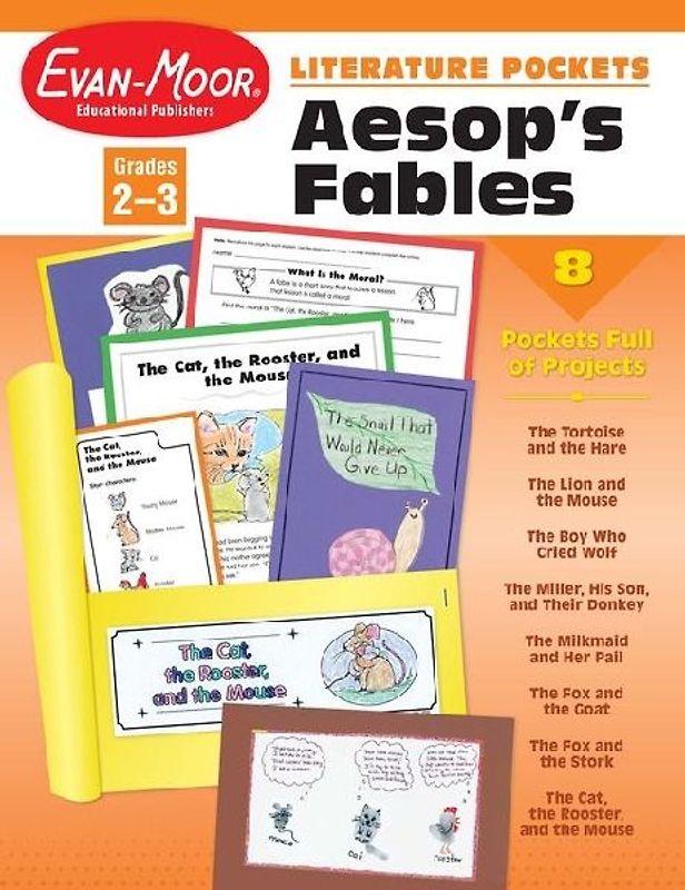 Literature Pockets: Aesop's Fables, Grade 2 - 3 Teacher Resource