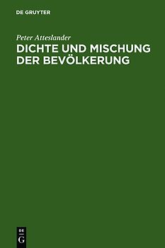 Dichte und Mischung der Bevölkerung