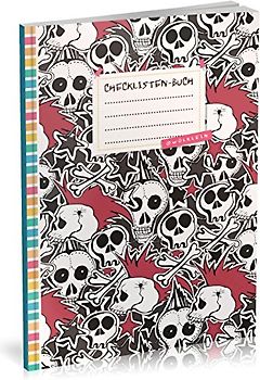 Checklisten-Buch: To Do Listen Planer | Ca. A5 Softcover | 70+ Seiten mit Titel, Datum & Register | Perfekt für Aufgaben zum Abhaken, Bucket Listen, Reiseplaner uvm. | Motiv „Jugendlich“