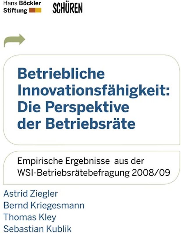 Betriebliche Innovationsfähigkeit: Die Perspektive der Betriebsräte