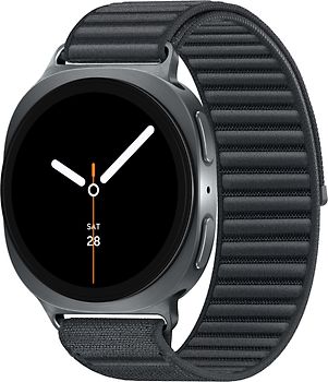 Samsung Galaxy Watch8 44 mm Boîtier aluminium graphite sur Confort S/M graphite [Wi-Fi]