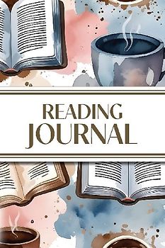 Reading Journal (Watercolor Coffee & Books)