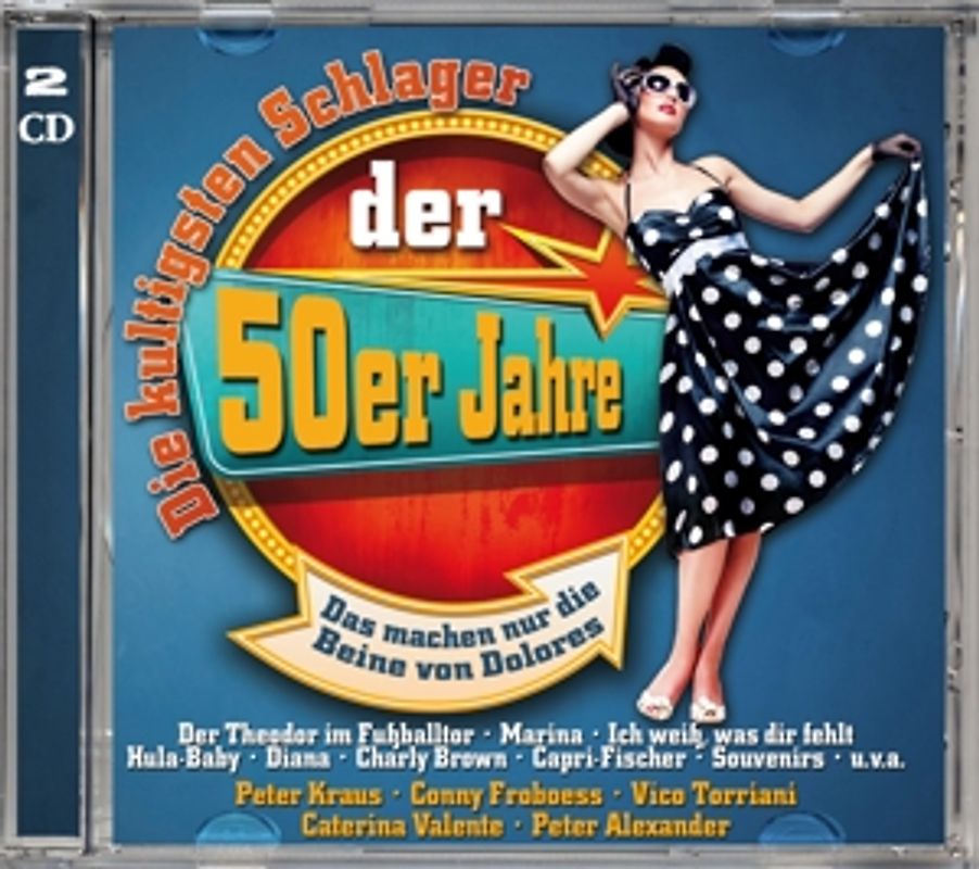 Various - Die kultigsten Schlager der 50er Jahre [2 CDs]
