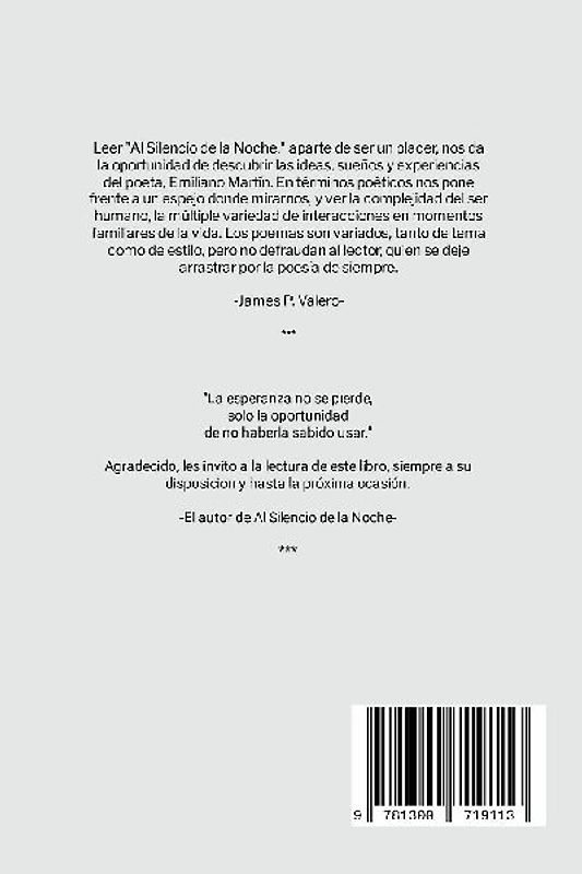 AL SILENCIO DE LA NOCHE
