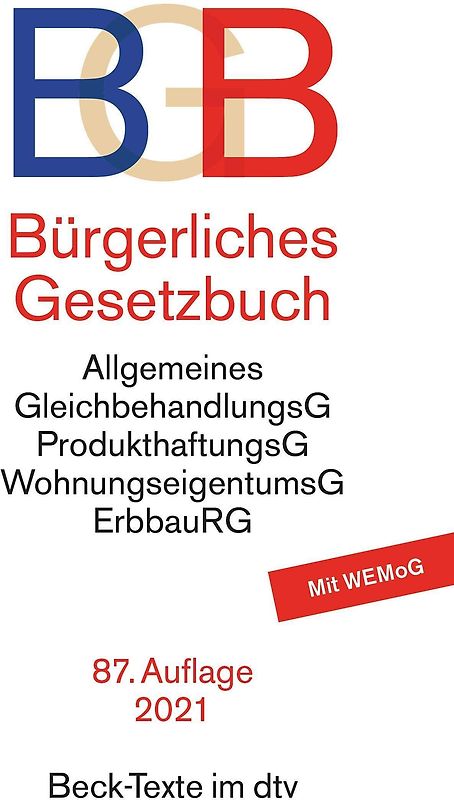Bürgerliches Gesetzbuch