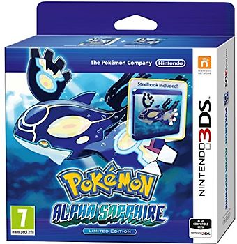 Pokemon: Alpha Saphir [Limitiere Edition, inkl. Steelbook, EU Import] Nintendo 3DS