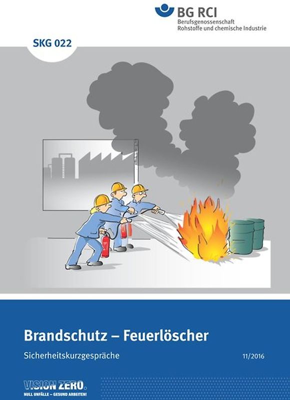 SKG 022 Sicherheitskurzgespräch Brandschutz - Feuerlöscher