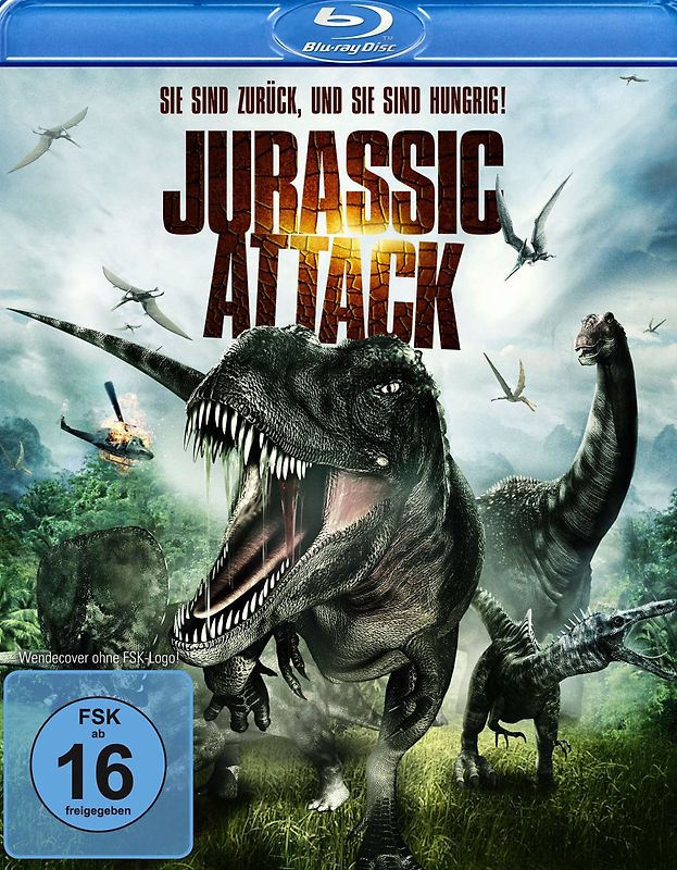 Jurassic Attack Blu-ray Disc