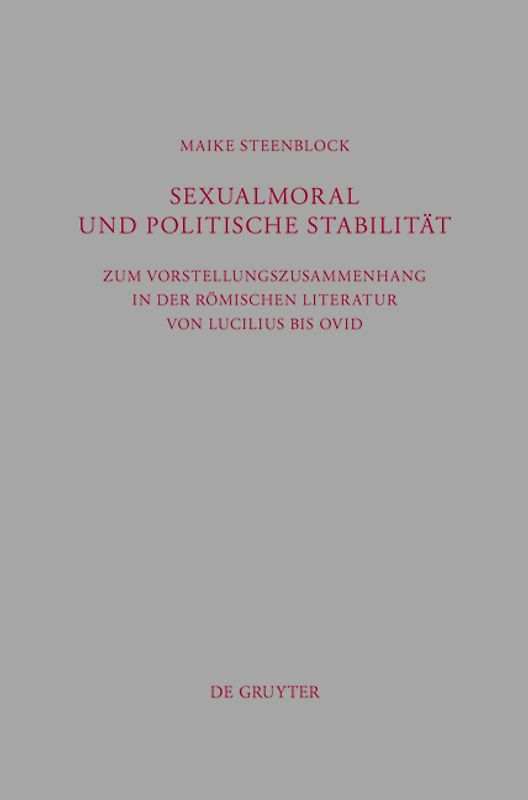 Sexualmoral und politische Stabilität