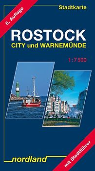 Stadtkarte Rostock-City und Warnemünde