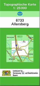 TK25 6733 Allersberg