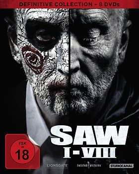 Saw I-VIII [Definitive Collection, 8 DVDs] DVD