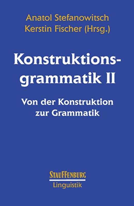 Konstruktionsgrammatik II