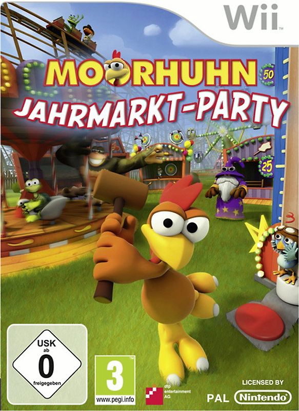 Moorhuhn Jahrmarkt Party Nintendo Wii